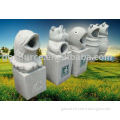 granite stone dustbin with animal carving